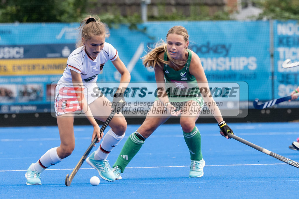 SFE_20230713_0108 | EuroHockey EM U18 Girls Germany vs Ireland am 13.07.2023 in Krefeld (Gerd-Wellen-Hockeyanlage), Photo: Stephan Fehrmann 2023 (Sports-Gallery)