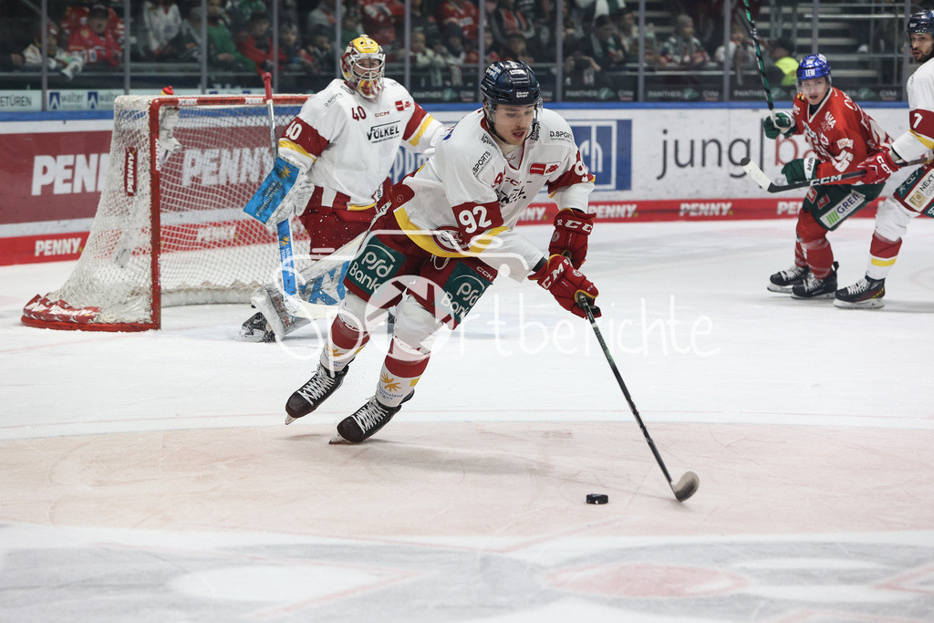 Augsburger Panther - Düsseldorfer EG | am Puck Jakub BORZECKI (DEG #92)