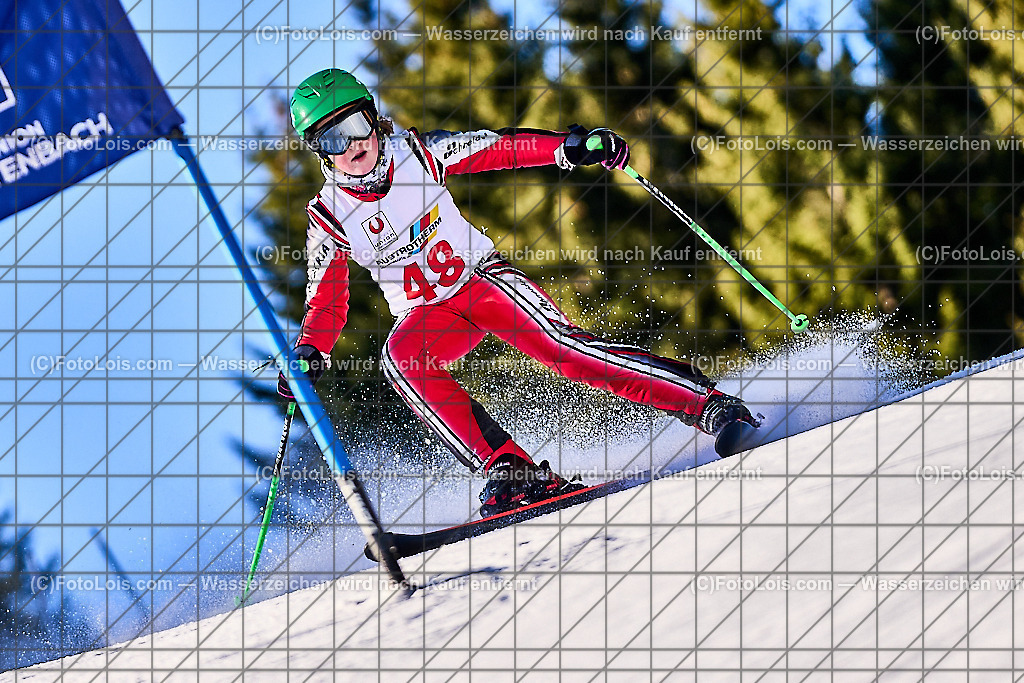 ALP8783_NOe-Kindervergleich-RTL_Hummer Marlies | (C)FotoLois.com, Alois Spandl. Sportunion Trattenbach, NÖ Kindervergleichs-Skirennen, RTL auf dem Feistritzsattel, So 28. Januar 2024.
