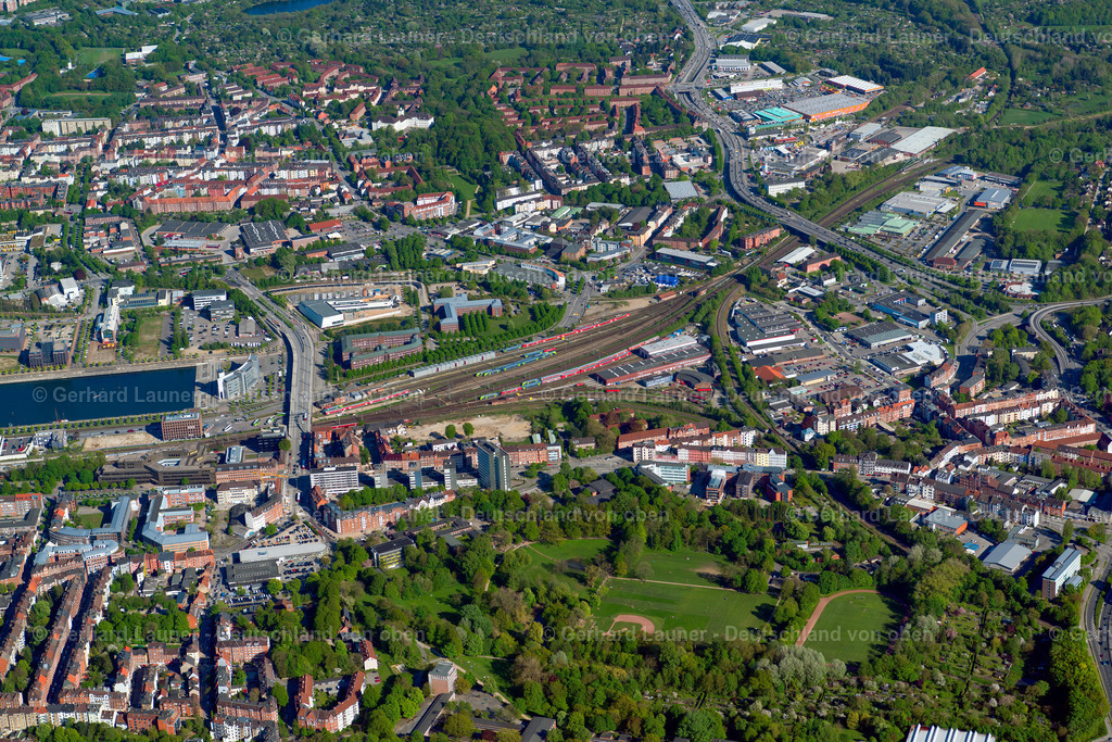 3802055 | Gleisanlagen und Bahnbetriebswerk in Kiel,