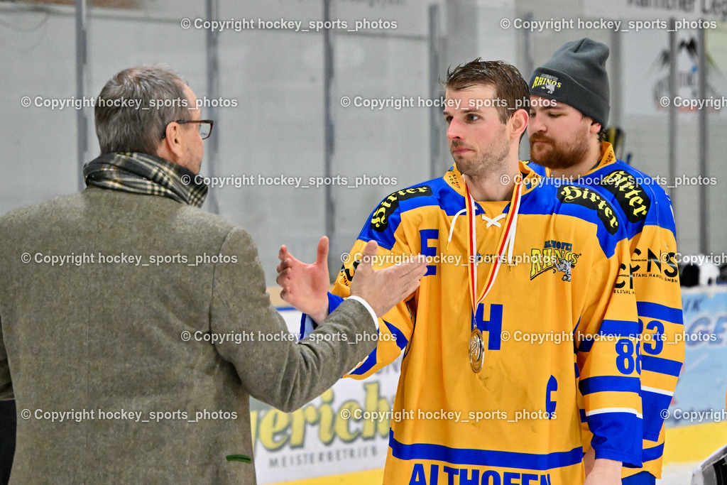 ESC Steindorf vs. EHC Althofen 8.3.2024 | ESC Steindorf vs. EHC Althofen 8.3.2024, ESC Steindorf vs. EHC Althofen Meisterfeier am 08.03.2024 in Steindorf (Ossiachersee Halle), Austria, (Photo by Bernd Stefan)