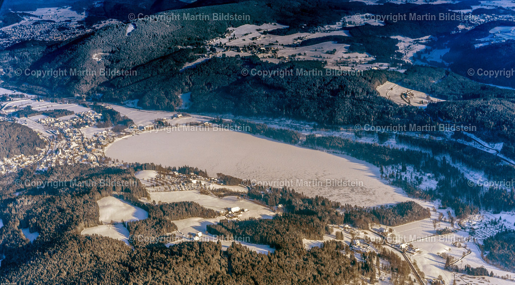 Titisee-19-01-2017 | Bilder Fotos Luftbilder Luftaufnahmen Deutschland Süden Westen Schwarzwald Baden Württemberg  