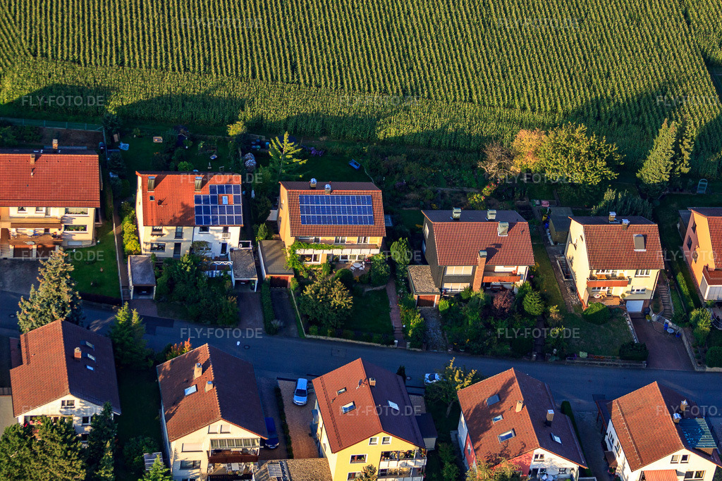 Luftbild: Am Rothsberg in Ispringen im Bundesland Baden-Württemberg in Deutschland. Foto: IMG_59890.jpg vom 24.09.2013 durch Werner Riehm/FLY-FOTO.de
