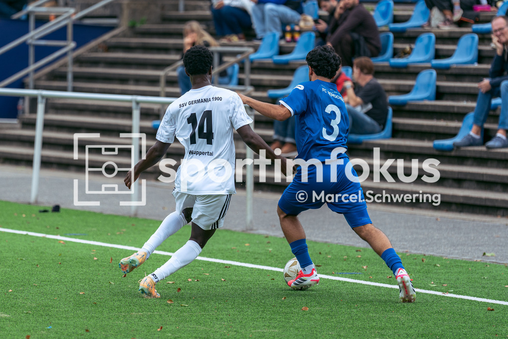 SSV Germania Wuppertal – FC Remscheid | Bezirksliga Niederrhein, Gruppe 2: SSV Germania Wuppertal gegen FC Remscheid, Wuppertal, 30.08.2026. Endstand: 3:3. sportimfokus / Marcel Schwering - Realisiert mit Pictrs.com