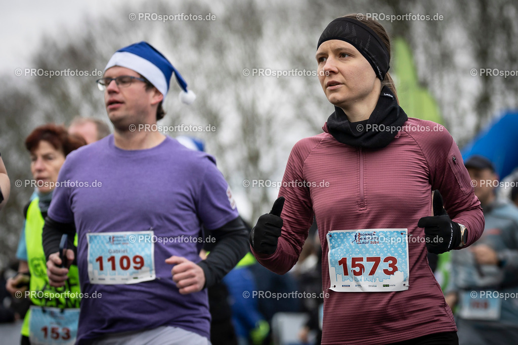 Bonner Nikolauslauf in Bonn, 08.12.2024 | Impressionen vom Bonner Nikolauslauf am 08.12.2024 in Bonn (Freizeitpark Rheinaue). Foto: BEAUTIFUL SPORTS/Axel Kohring
