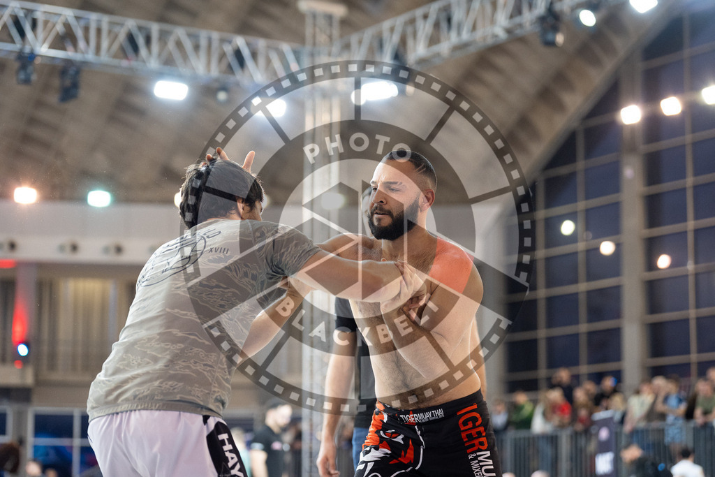 20260214PBB1635 | Fighters compete during the ADCC European Trials  competition day 1 in Belgrade, Serbia, on February 14, 2026.