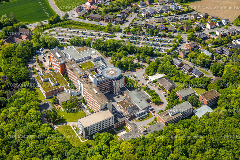 Hamm250500227BarbaraKlinik | Luftbild, BarbaraKlinik, Heessen, Hamm , Ruhrgebiet, Nordrhein-Westfalen,  Deutschland