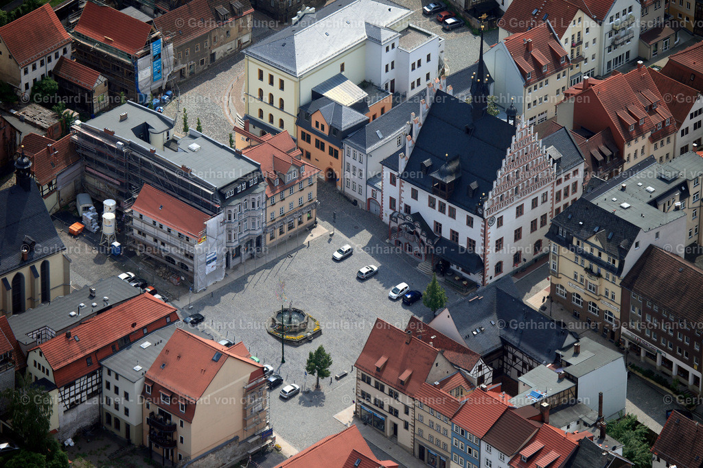 3001330 | Kirchplatz, Stadtverwaltung, Pössneck