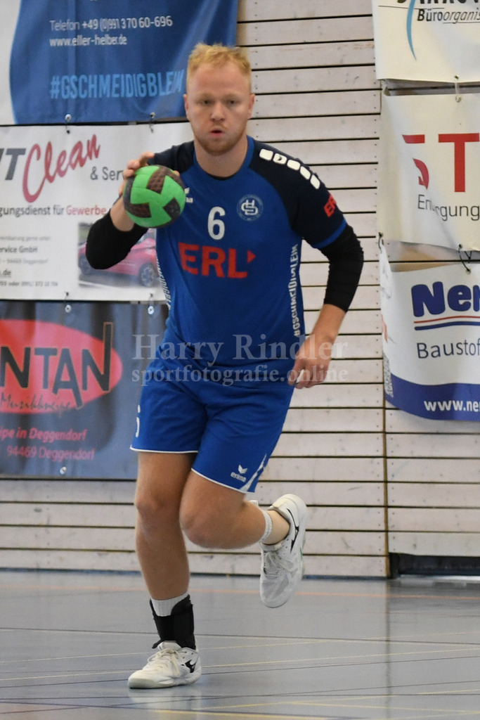 HC Deggendorf : TSV Taufkirchen/Vils | Jan Stengl  (HC Deggendorf  #6) - Realisiert mit Pictrs.com