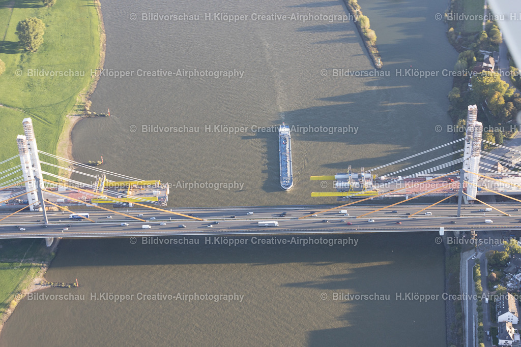 Luftbild-Duisburg 47198-Rheinbrücke Neuenkamp A40-7843 | Luftbildfotografie und Luftbildfotograf Hermann Klöpper - Realisiert mit Pictrs.com