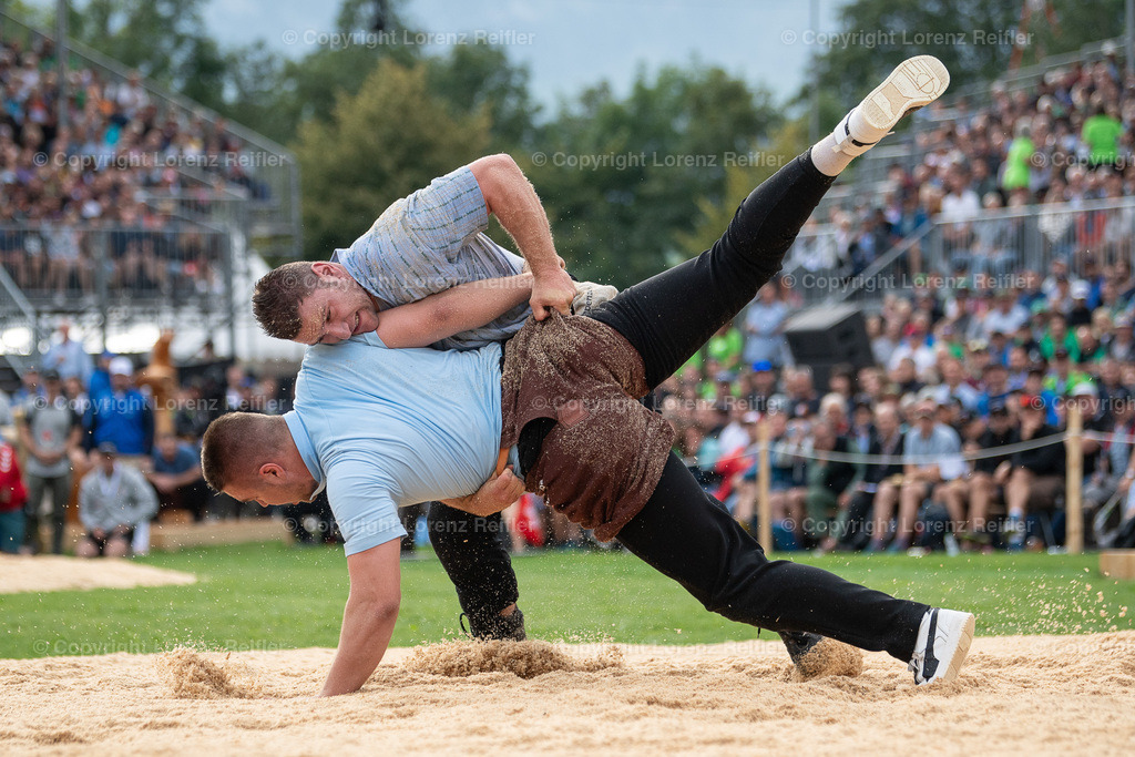 Schwingen -  Eidgenössisches Jubiläums-Schwingfest 2024 2024 | Appenzell, 8.9.24, Schwingen - Eidgenössisches Jubiläums-Schwingfest 2024.