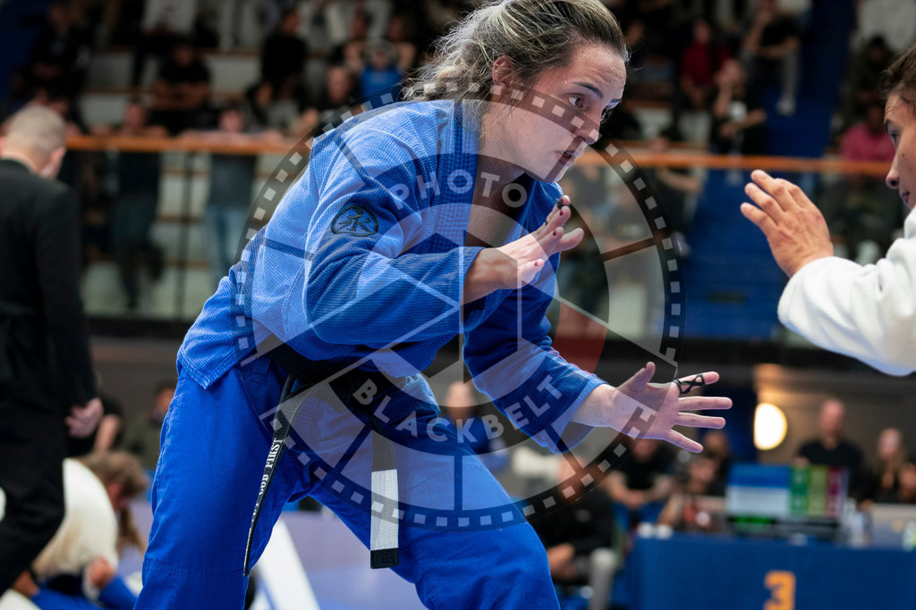 20240126PBB1565 | Fighters compete during the Brazilian Jiu-Jitsu European Championship of the IBJJF in Paris, France, on January 26, 2024.