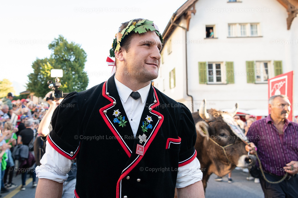 Schwingen -  ESAF Empfang Schwingerkönig 2025 | Maienfeld, 3.9.25, Schwingen - ESAF Empfang Schwingerkönig.