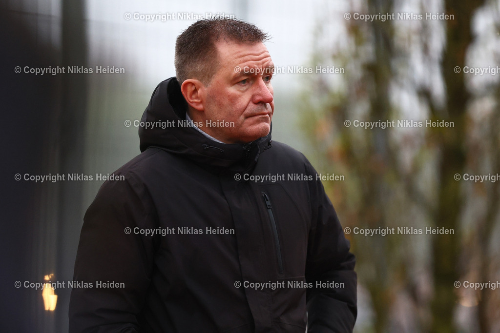 NH_NikolaTesla_FCEintrachtNorderstedt_LottoPokal_17042025 | Frank Spitzer (Sportlicher Leiter, FC Eintracht Norderstedt)Fußball I Herren I Lotto Pokal I Saison 2024-2025 I Viertelfinale I Nikola Tesla - FC Eintracht Norderstedt I 17.04.2025 I Sportplatz Baurstraße