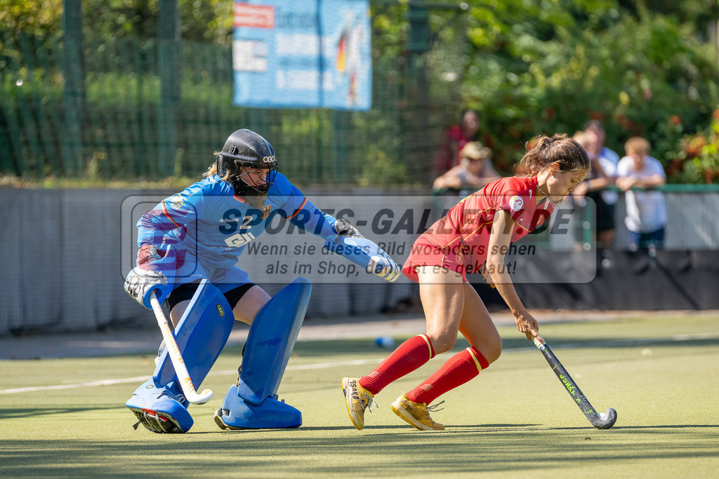 HK_20230823_103919 | 4 Nations Tournament Spiel um Platz 1 ( WU21 ) Germany - Spanien am 23.8.2023 DHC Düsseldorf, Düsseldorf ,