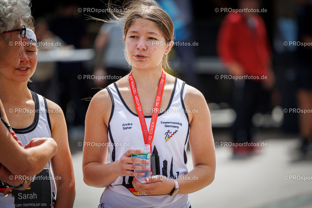 KölnTurm Treppenlauf; Köln, 03.08.2025 | Impressionen vom KölnTurm Treppenlauf am 03.08.2025 in Köln (Nordrhein-Westfalen). 