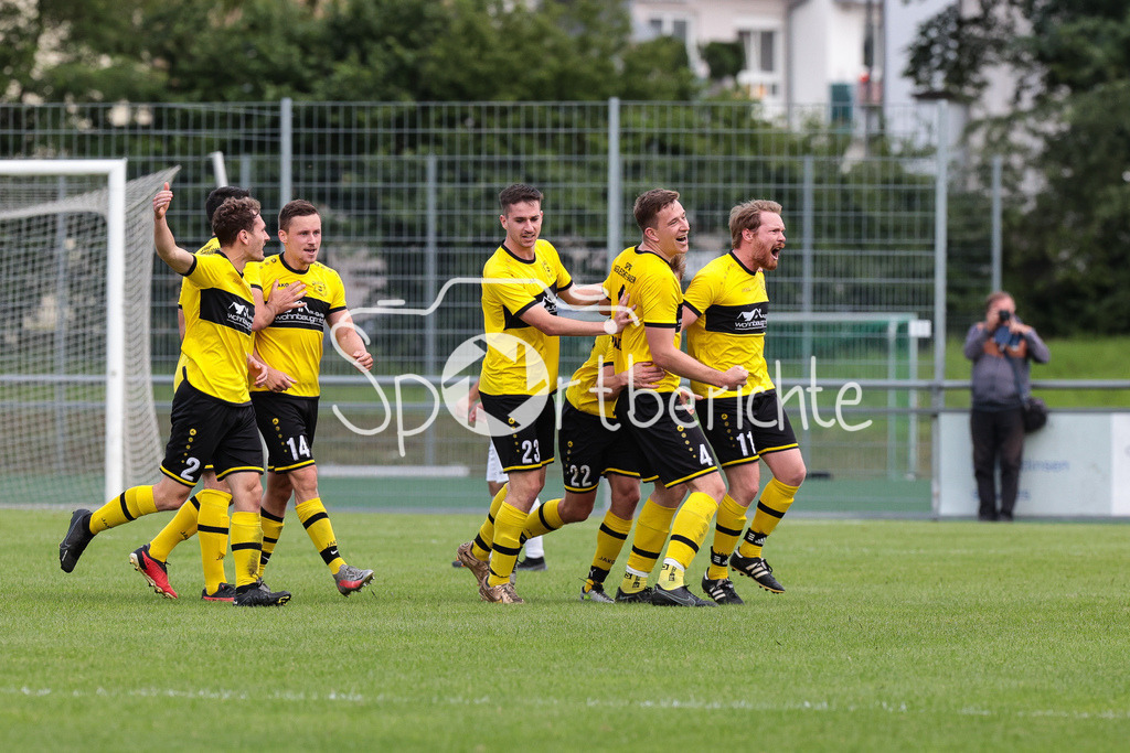 SpVgg Lagerlechfeld - BC Aichach | Jubel nach 2-0