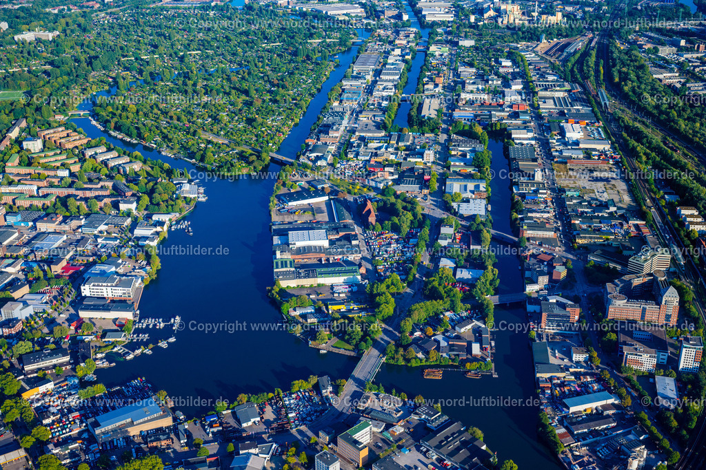 Hamburg_Rothenburgsort_ELS_3749190925 | HAMBURG 20.09.2025 Industrie- und Gewerbegebiet " Großmannstraße " an der Straße Bullenhuser Damm in Hamburg, Deutschland. // Industrial and commercial area " Grossmannstrasse " on street Bullenhuser Damm in Hamburg, Germany. Foto: Martin Elsen