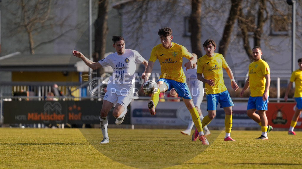 Fußball, Herren, Saison 2025/2026, Regionalliga Nordost, 24. Spieltag, FSV 63 Luckenwalde vs. 1.FC Lokomotive Leipzig, Samstag 28.02.2026, Werner-Seelenbinder-Stadion Luckenwalde, | Fußball, Herren, Saison 2025/2026, Regionalliga Nordost, 24. Spieltag, FSV 63 Luckenwalde vs. 1.FC Lokomotive Leipzig, Samstag 28.02.2026, Werner-Seelenbinder-Stadion Luckenwalde, Im Bild: - Realisiert mit Pictrs.com