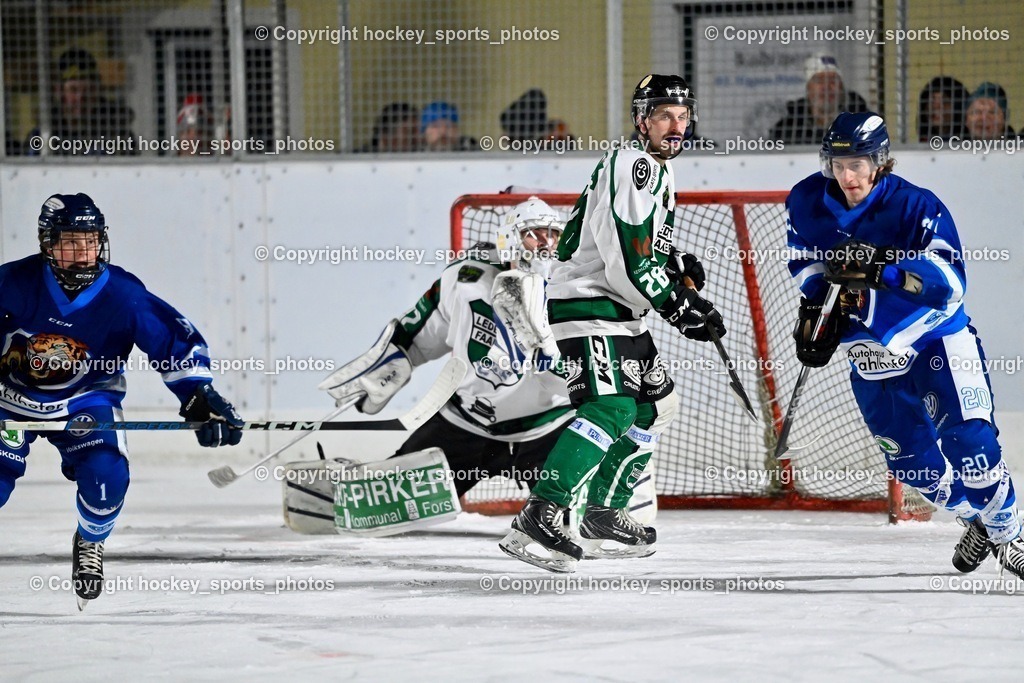 EC Ice Tigers Paternion vs. DSG Ledenitzen Faakersee 14.1.2024 | #28 Wrann Anton, #20 Steiner Andrä, #9 Gratzer Julian
