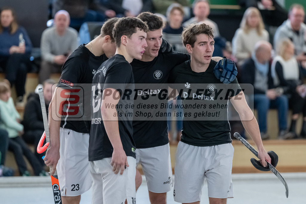 HK_20250202_102340 | 2. Bundesliga Halle Herren Club Raffelberg - Schwarz Weiss Köln am 2.2.2025 Halle am Raffelberg, Duisburg ,
