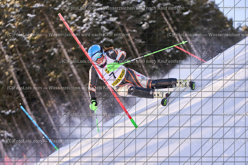 ALP6153_MASTERS-OeM-SL_Glungezer_Klocker Stefanie | Alpine Österreichische Mastersmeisterschaften auf dem Glungezer. Tiroler Skiverband, SC Volders, SLALOM - 2. Durchgang, So 2. März 2025.