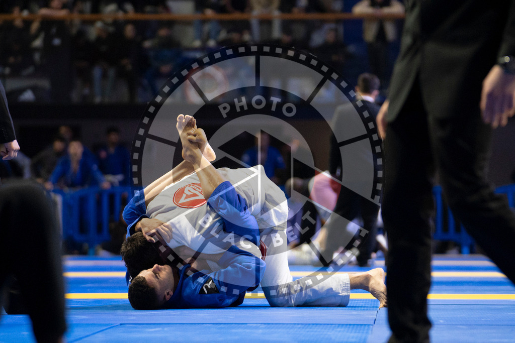 20240119PBB0891 | Fighters compete during the IBJJF European Championship in Paris, France, on January 19, 2024.