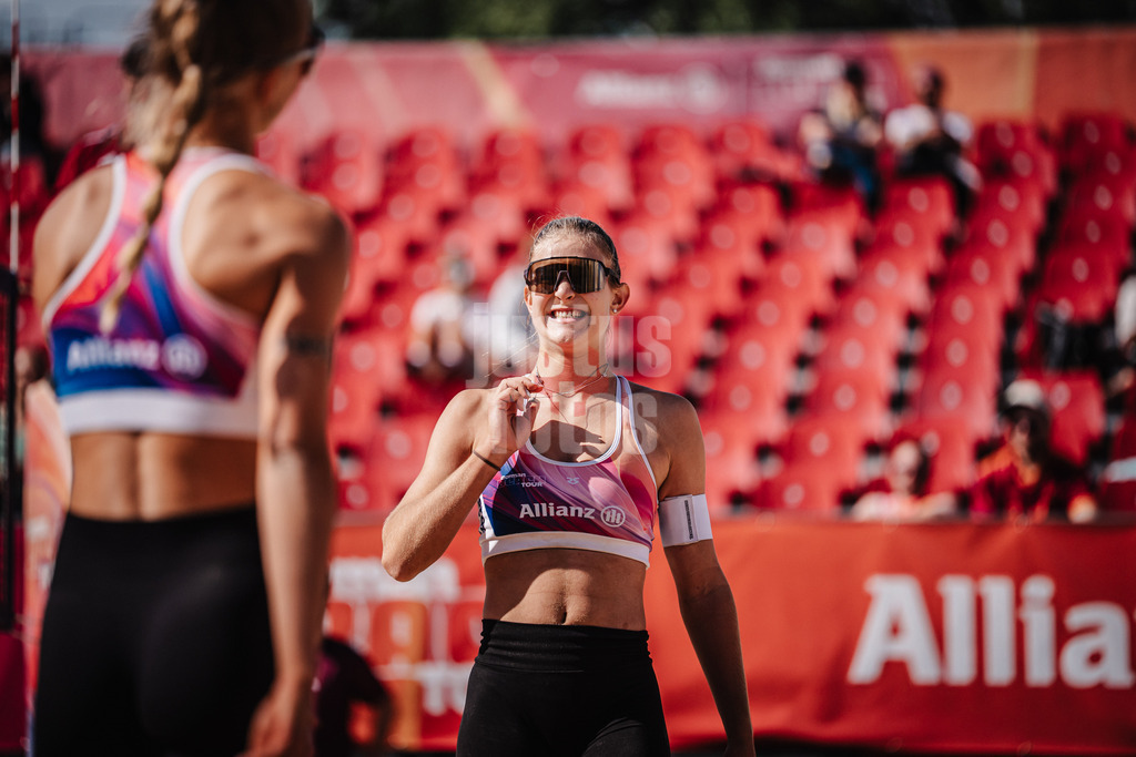 Beachvolleyball | Frauen | Allianz German Beach Tour 2025 | Tourstop Berlin | 22.08.2025 | Mila Jancar ärgert sich