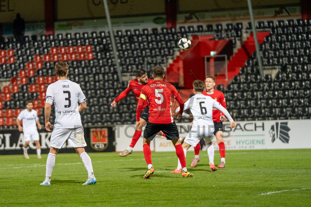 SG Sonnenhof Grossaspach vs. TSV Steinbach Haiger, Fussball, Regionalliga Suedwest, 25. Spieltag, 20.03.2026 | Michael Kleinschrodt (SG Sonnenhof Großaspach, #11),SG Sonnenhof Grossaspach vs. TSV Steinbach Haiger, Fussball, Regionalliga Suedwest, 25. Spieltag, 20.03.2026Foto: photosbyphips/Philip Ziegler