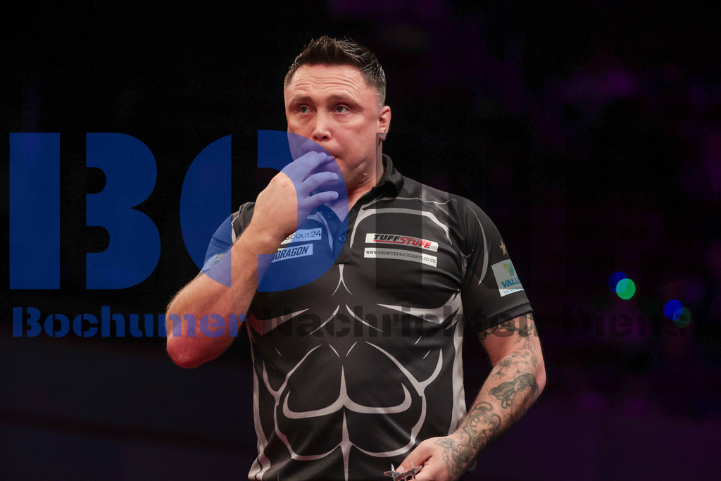  29.10.2023 - 
 | Sebastian Sendlak / Bochumer Nachrichtendienst (BOND) - PDC European Darts Championship: Viertelfinale {Persons shown} - Realisiert mit Pictrs.com