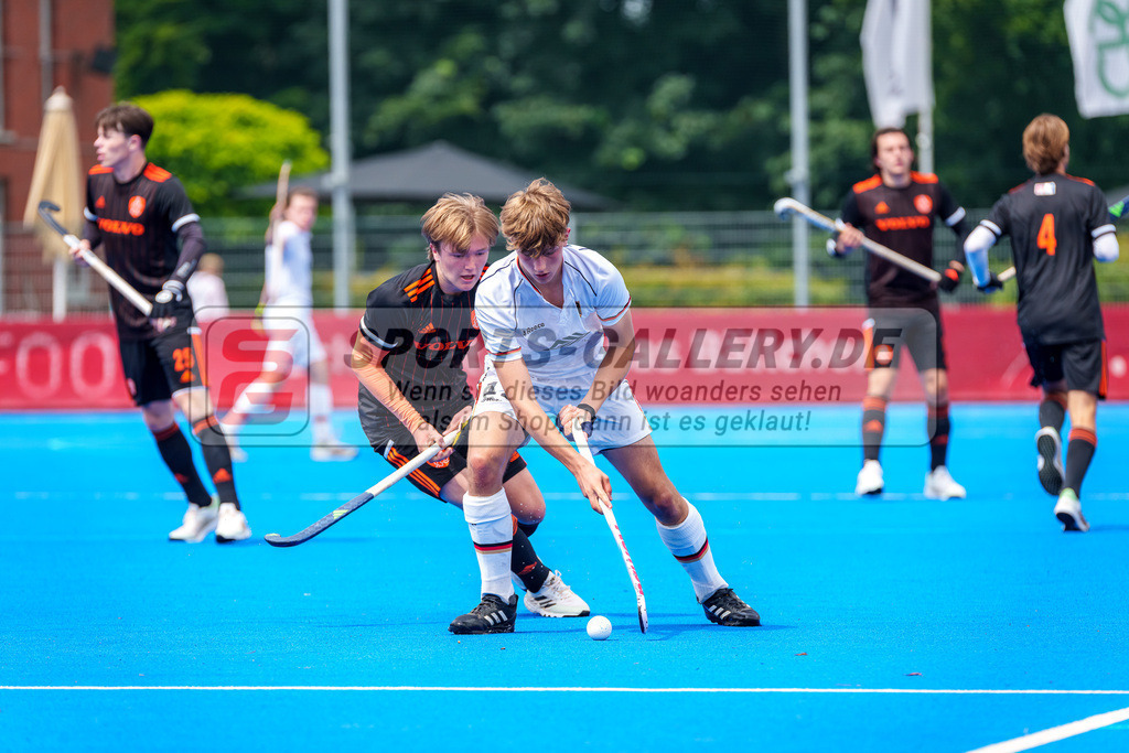 HK_20240629_102767 | MU18 Länderspiel GER - NED am 29.6.2024 Crefelder HTC, Krefeld ,