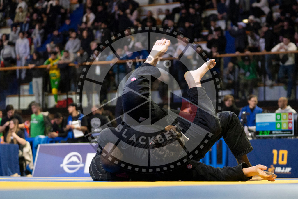 20240119PBB1463 | Fighters compete during the IBJJF European Championship in Paris, France, on January 19, 2024.