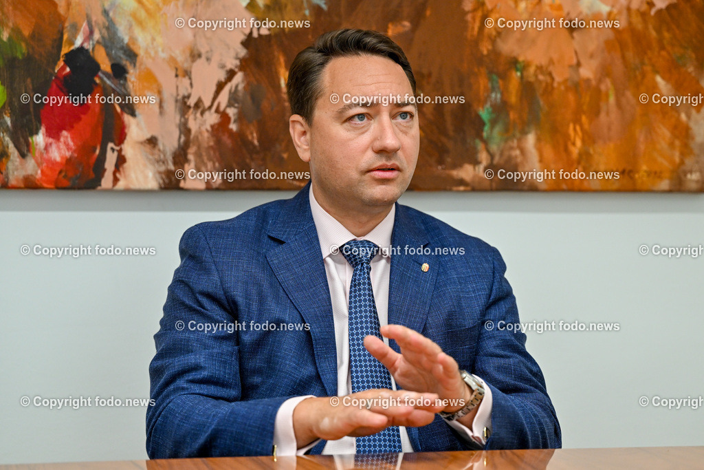 LH-Stv. Manfred Haimbuchner (FP)_ 16.08.2023-16 | 16.08.2023, Landhaus Linz, AUT, LH-Stv. Manfred Haimbuchner (FP), im Bild LH-Stv. Manfred Haimbuchner (FP)