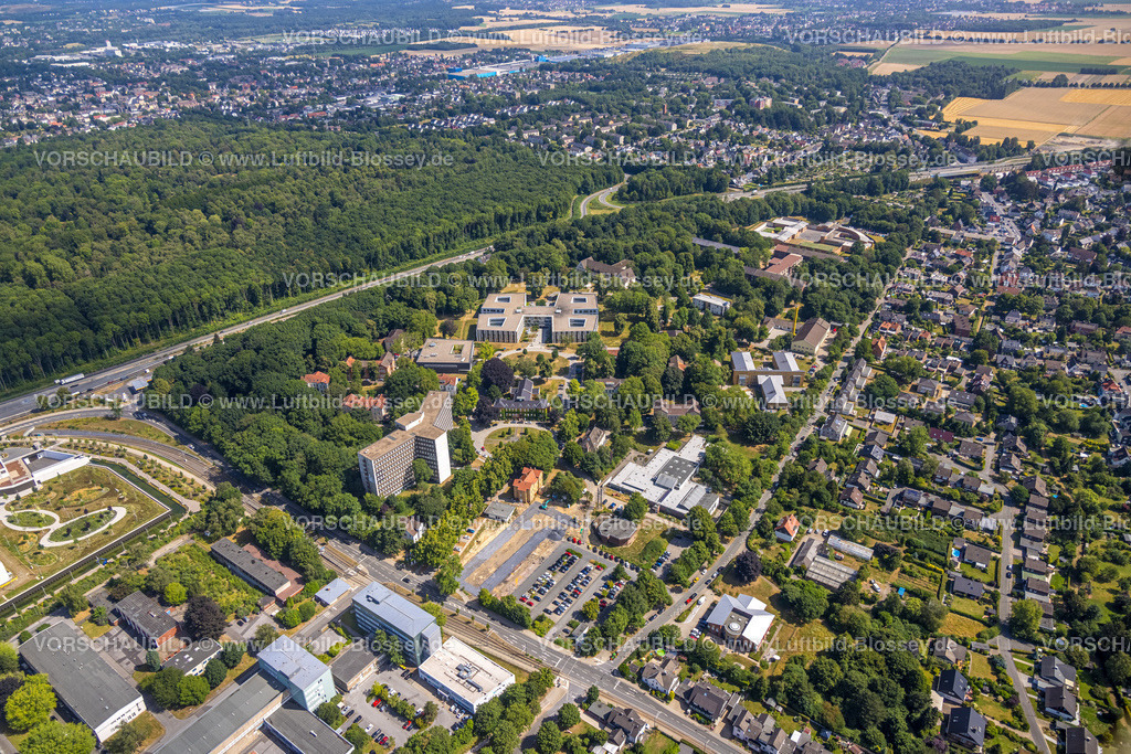 Dortmund220704546 | Luftbild, LWL-Klinik Dortmund - Erwachsenenpsychiatrie, Aplerbeck, Dortmund, Ruhrgebiet, Nordrhein-Westfalen, Deutschland