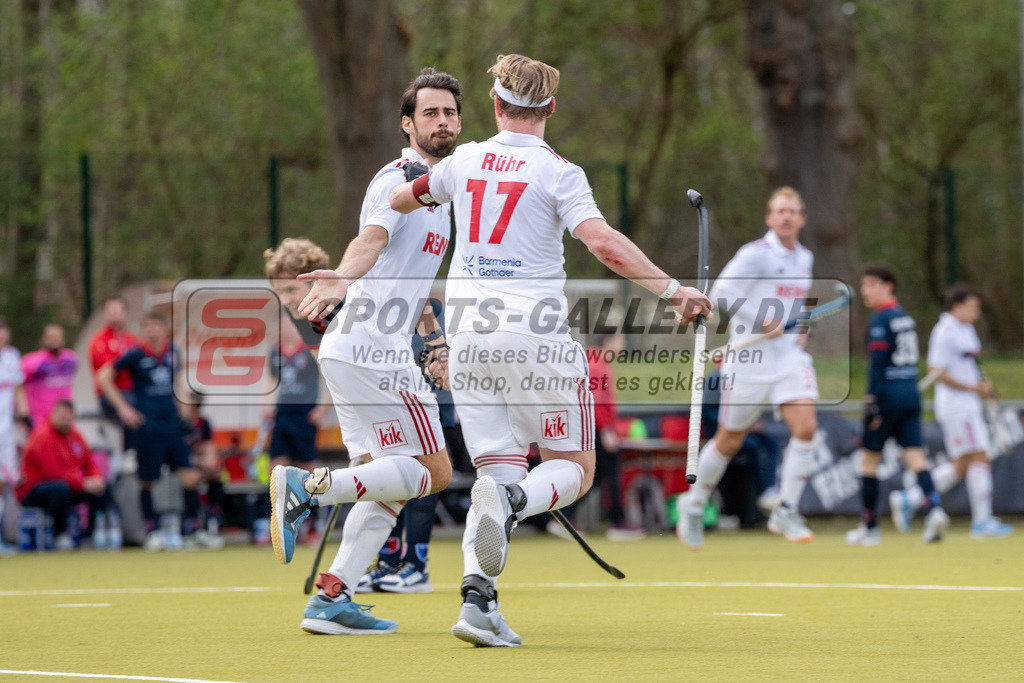 SFE_20250323_0117 | Köln, Deutschland, 23.03.2025:  Hockey 1. Bundesliga Herren Rot-Weiss Köln - Berliner HC im KTHC Stadion Rot-Weiss Köln Tennis and Hockey Club am 23.03.2025 in Köln, Deutschland. (Foto von Stephan Fehrmann)Köln, Germany, 23.03.2025: Hockey 1. Bundesliga Herren Rot-Weiss Köln - Berliner HC in KTHC Stadion Rot-Weiss Köln Tennis and Hockey Club at 23.03.2025 in Köln, Deutschland. (Foto from Stephan Fehrmann)