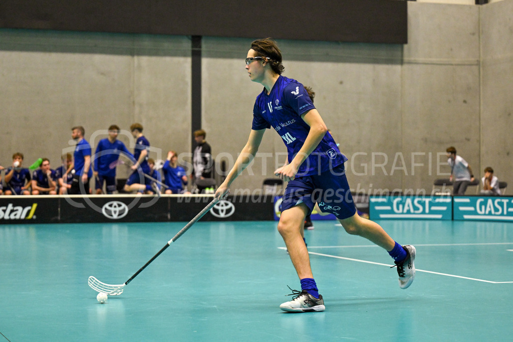 Switzerland U19 vs Finland U19 - 3. February 2024 | Switzerland U19 vs Finland U19
U19 Men International Matches in Switzerland
GoEasy Arena, Siggenthal Station
Finland forward #16 Dani Jaaranen.
Credit: Markus Aeschimann | <a href="https://www.markus-aeschimann.ch">Sportfotografie Markus Aeschimann</a> | <a href="https://www.instagram.com/sportfotografie.aeschimann">@sportfotografie.aeschimann</a> - Realisiert mit Pictrs.com