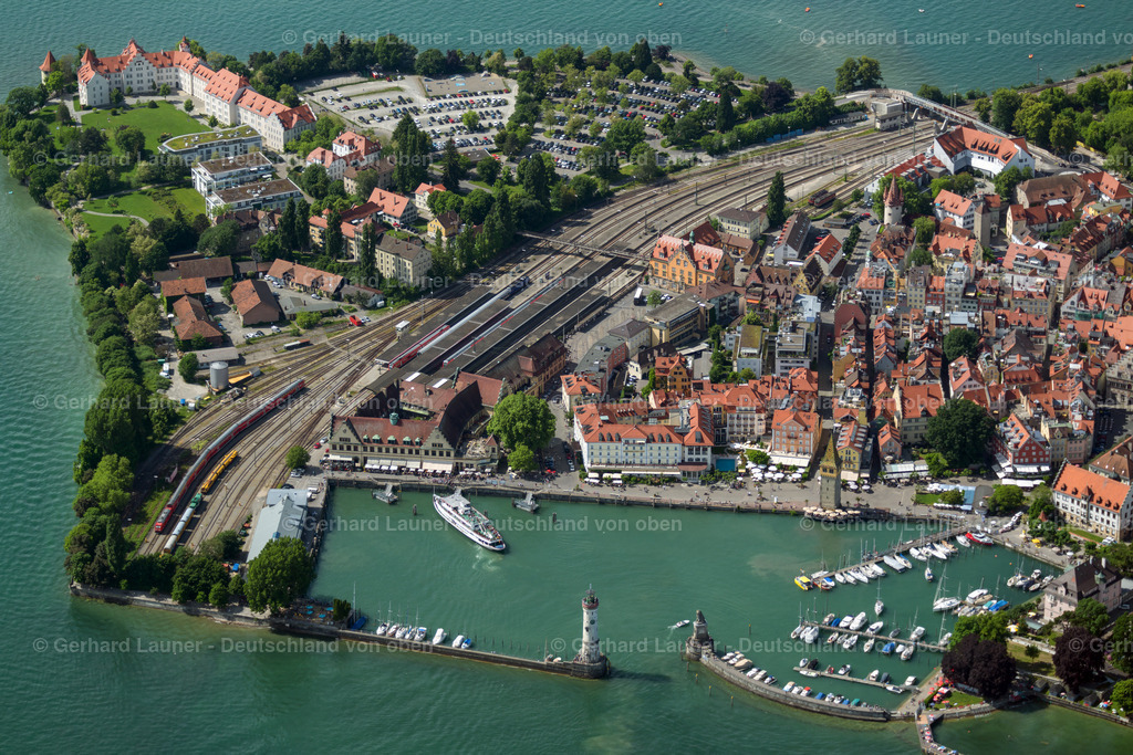 3804461 | Bahnhof und Hafen Lindau
