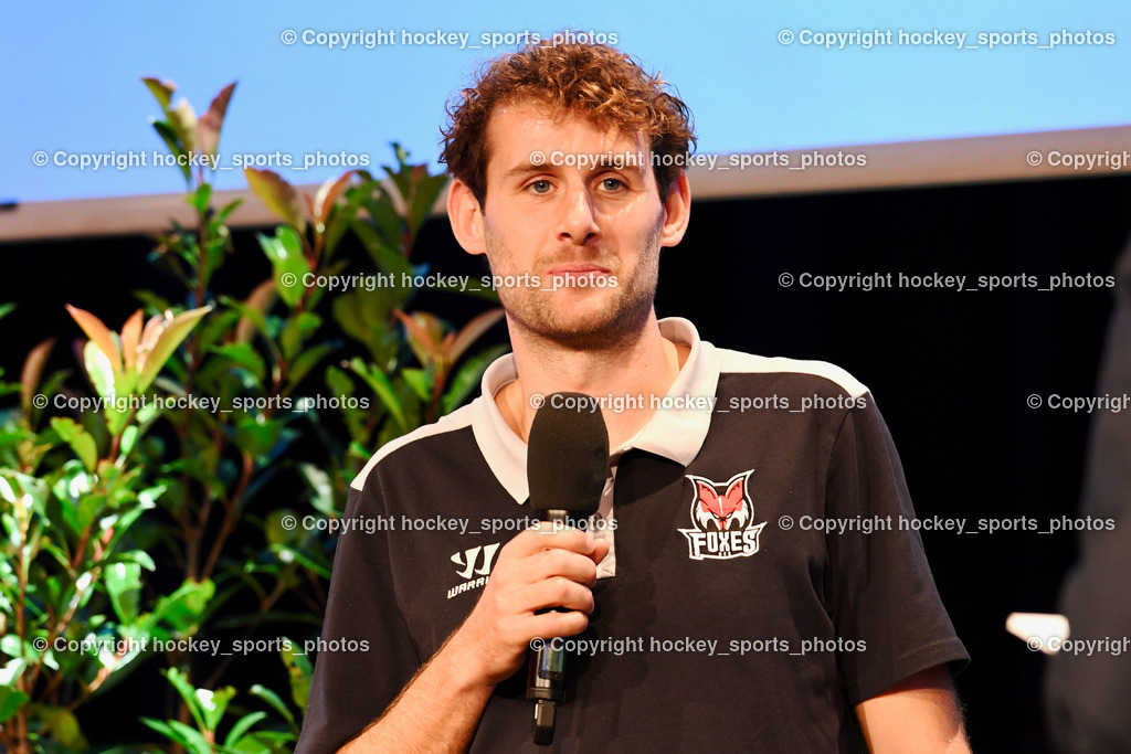 win2day ice hockey league Pressekonferenz Velden 13.9.2022 | Frank Daniel