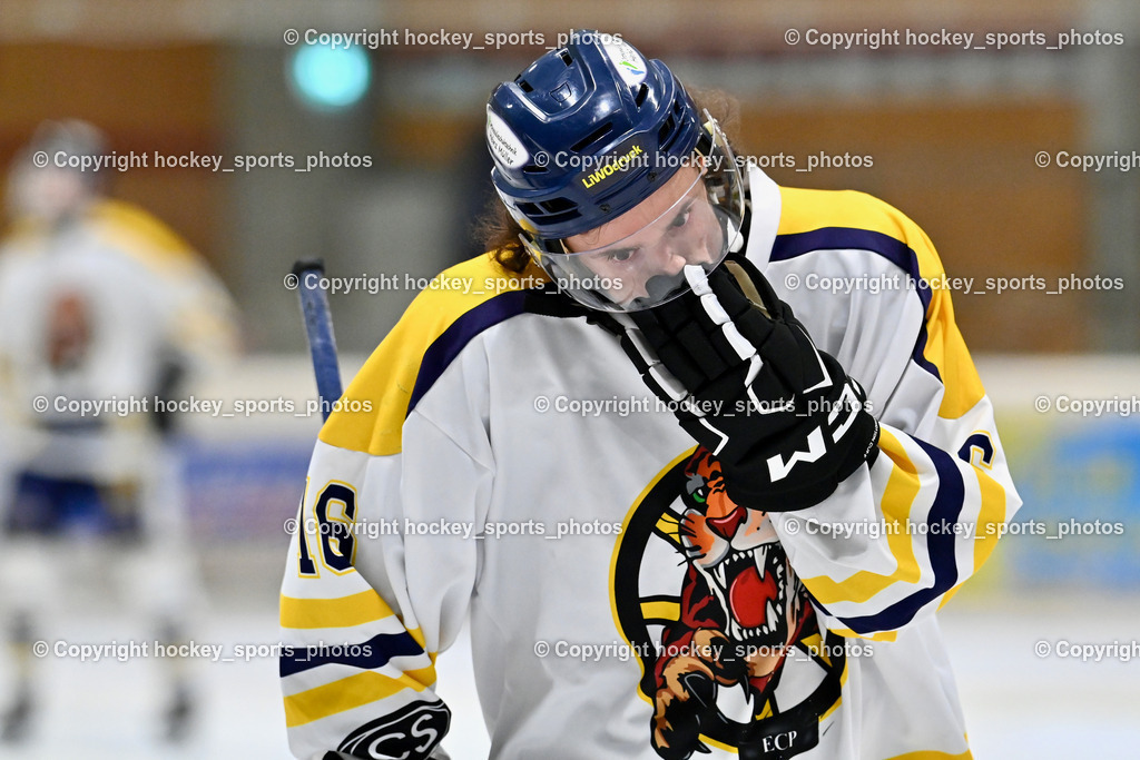 EC Tigers Paternion vs. Tarco Wölfe II | #16 Hohenberger Florian EC Tigers Paternion, EC Tigers Paternion vs. Tarco Wölfe II, EC Tigers Paternion vs. Tarco Wölfe II am 19.12.2024 in Spittal an der Drau (Eissportzentrum Spittal), Austria, (Photo by Bernd Stefan)