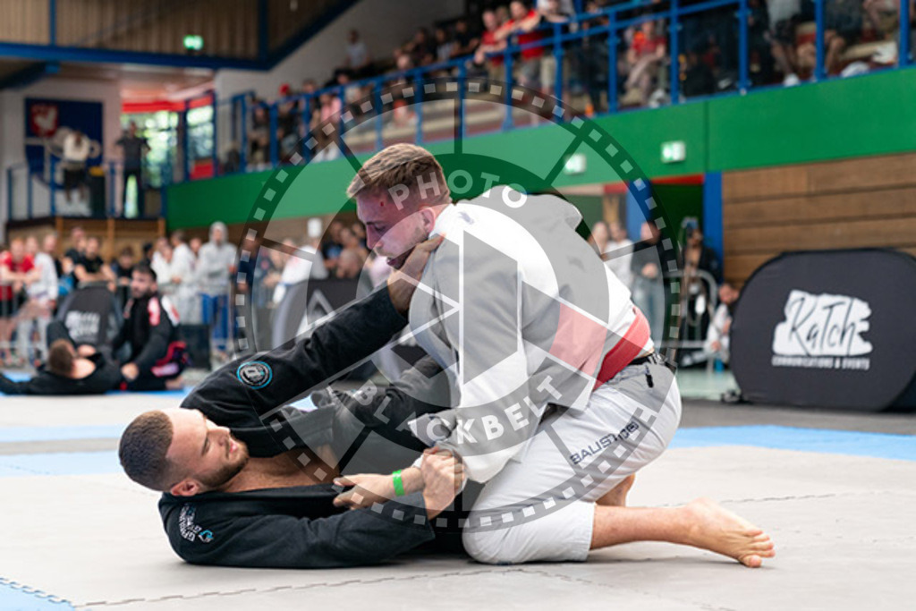 20230826PBB56104 | Fighters compete during the AJP INTLPRO BJJ and grappling competition in Hamburg, Germany, on August 26 2023.