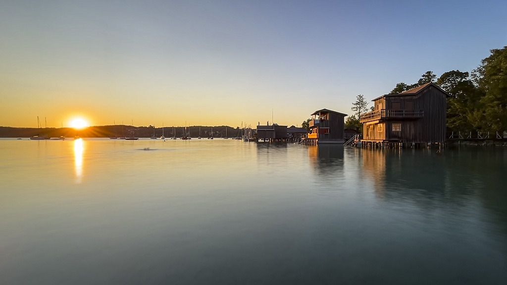 Sunset at Attersee | MiBArts Photography - Realisiert mit Pictrs.com