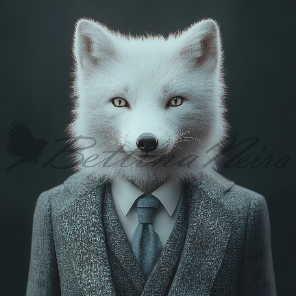 Mr. Arctic Fox | bettinaneira - Realisiert mit Pictrs.com