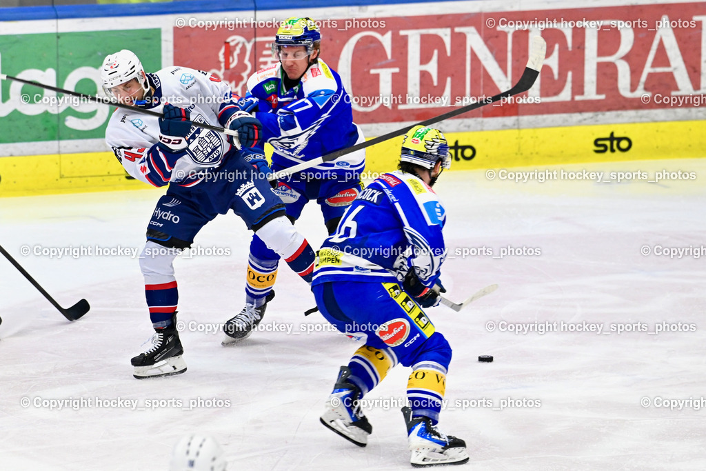 EC IDM Wärmepumpen VSV vs. Hydro Fehervar AV 19 | #16 Kevin Hancock EC VSV, #77 Philipp Lindner EC VSV, EC IDM Wärmepumpen VSV vs. Hydro Fehervar AV 19, EC IDM Wärmepumpen VSV vs. Hydro Fehervar AV 19  am 17.01.2026 in Villach (Stadthalle Villach), Austria, (Photo by Bernd Stefan)