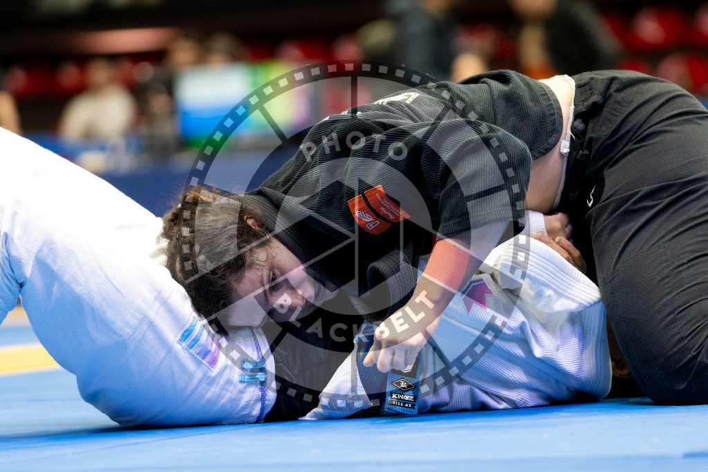 20240121PBB5852 | Fighters compete during the second day of the IBJJF European Championship in Paris, France, on January 21, 2024.
