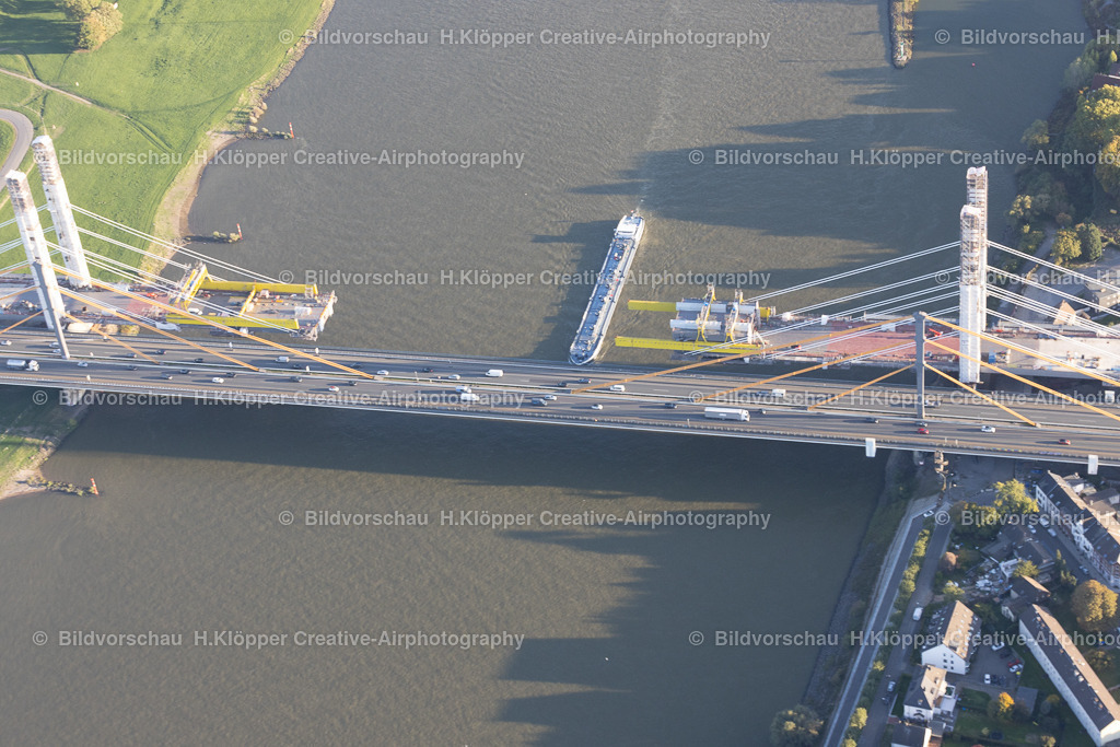 Luftbild-Duisburg 47198-Rheinbrücke Neuenkamp A40-7848 | Luftbildfotografie und Luftbildfotograf Hermann Klöpper - Realisiert mit Pictrs.com