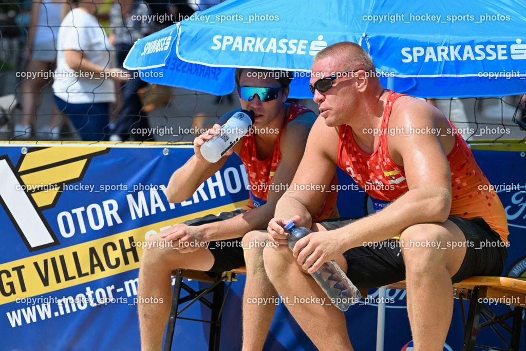 Beachvolleyball Villach Rathausplatz 2025 | MISCHKULNIG Ronny, Beachvolleyball Villach Rathausplatz 2025, Beachvolleyball Villach Rathausplatz am 17.08.2025 in Villach (Rathausplatz), Austria, (Photo by Bernd Stefan)