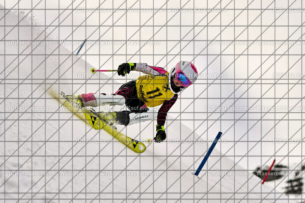 ALP7719_NOe-Kinder-LM_SL-I_Hochkar_Spies Luisa | (C)FotoLois.com, Alois Spandl. NÖ Kinder-Landesmeisterschaft, SLALOM im Draxlerloch am Hochkar, erster Lauf, So 18. Februar 2024.