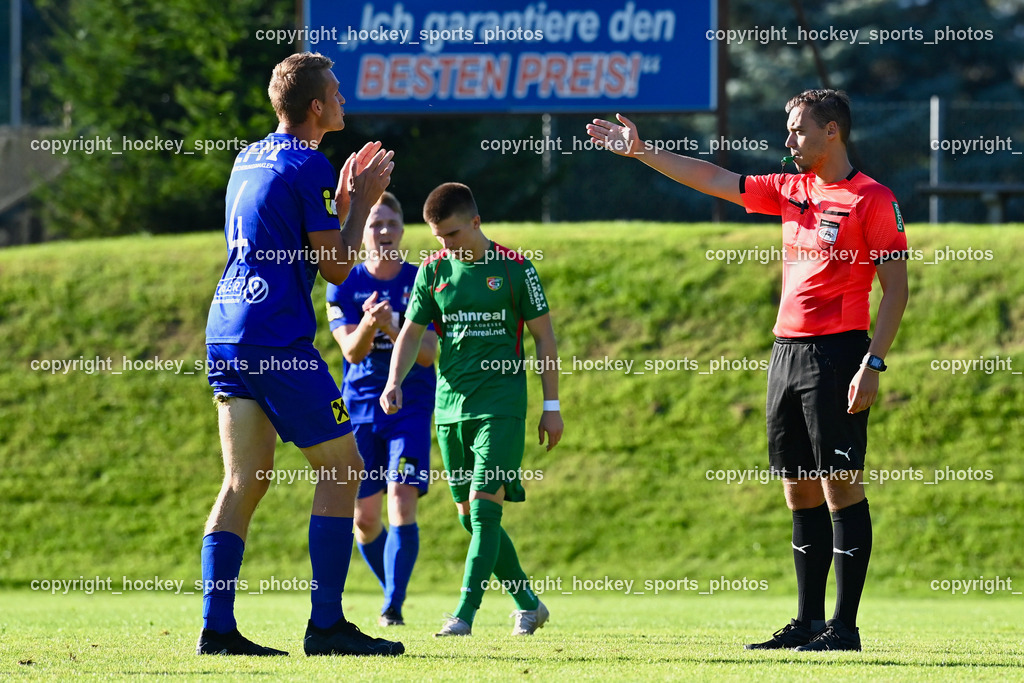 FC Gmünd vs. Union Matrei 19.8.2023 | #4 Martin Wibmer, Omerhodzic Edin Referee
