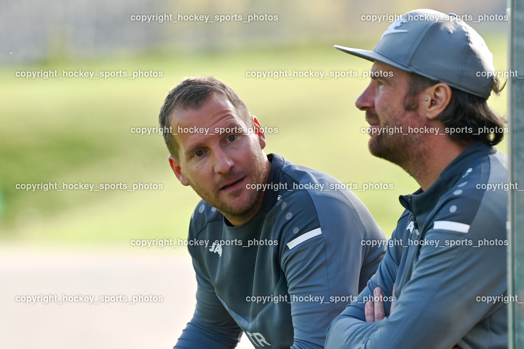SC Landskron vs. SV Hitter Kraig 29.10.2022 | Headcoach SC Landskron Bernhard Seebacher, Assistentcoach SC Landskron Gernot Michael Harnisch