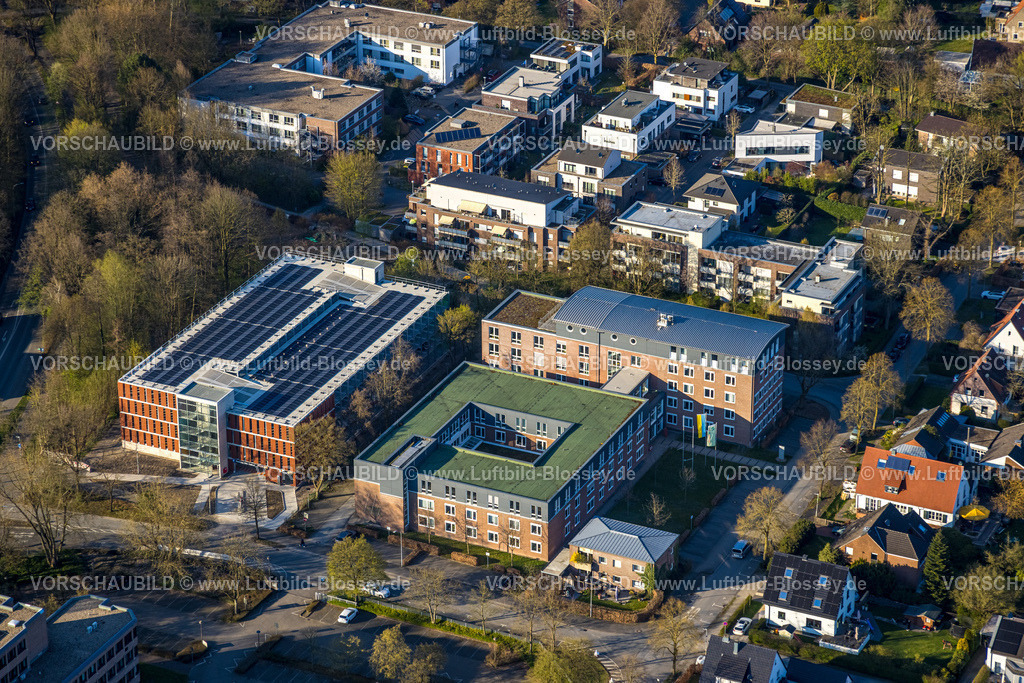 Coesfeld250405849Kreishaus | Luftbild, Landesbetrieb Straßenbau NRW Regional-NL Münsterland, Stadt Coesfeld, Coesfeld-Stadt, Coesfeld, Münsterland, Nordrhein-Westfalen, Deutschland, Münsterland